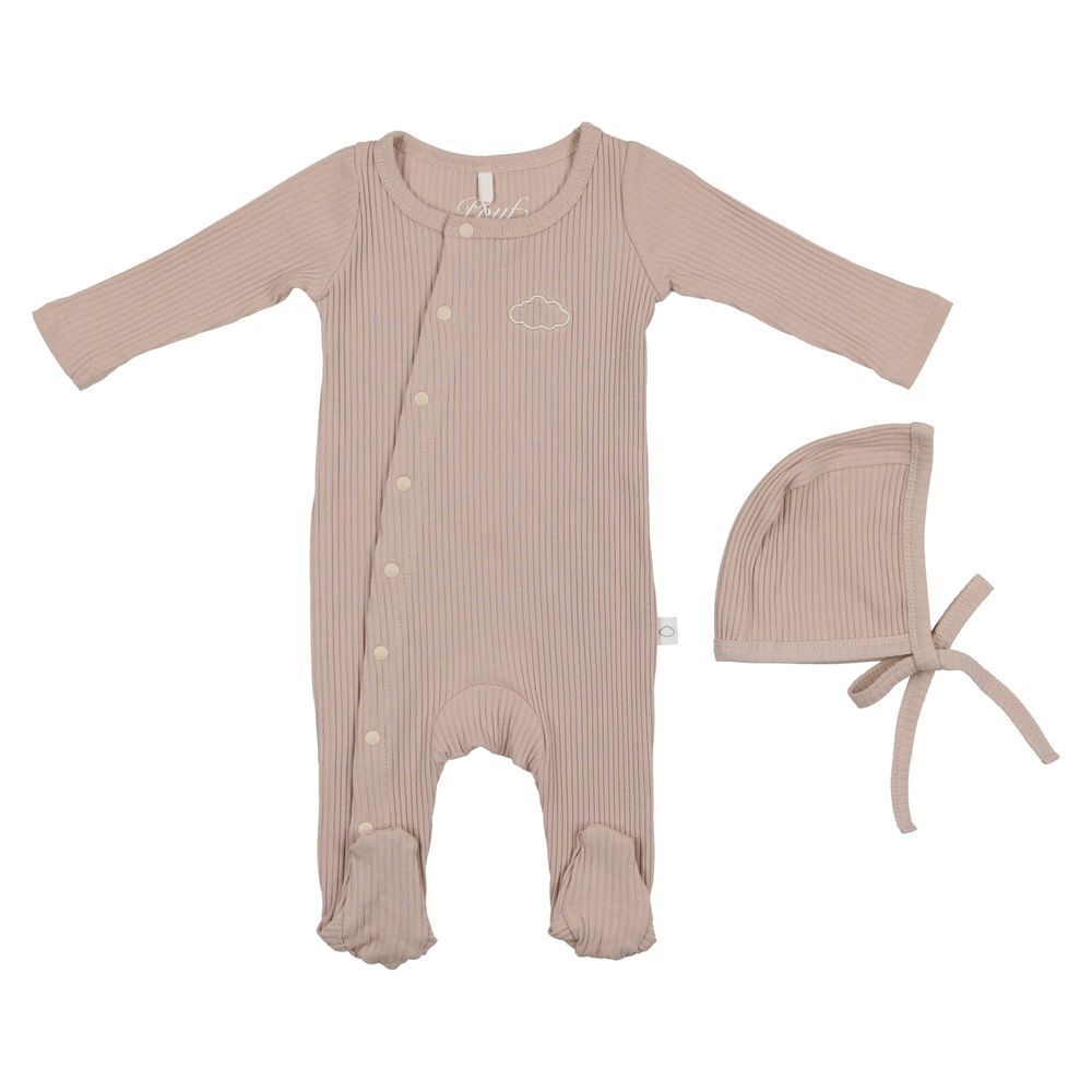 Pouf Baby's Ribbed Footie